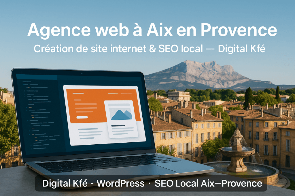 Agence web à Aix en Provence – création de site internet optimisé SEO